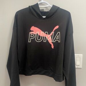 Puma Black Cropped Sweater